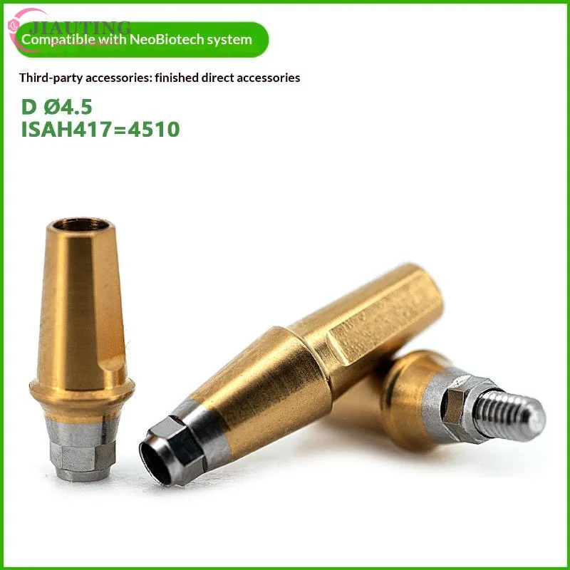 Dental Cemented Abutment with Matching Screws Neo Biotech High Strength for Durable Dental Implant Support Solutions