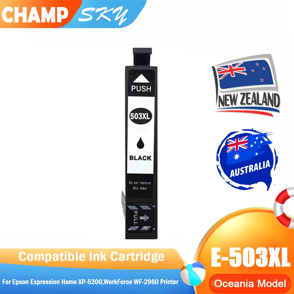 Oceania model Ep 503XL 503 T503 XL T503XL Premium Compatible InkJet Ink Cartridge for Epson XP-5200 WF-2960 Printer
