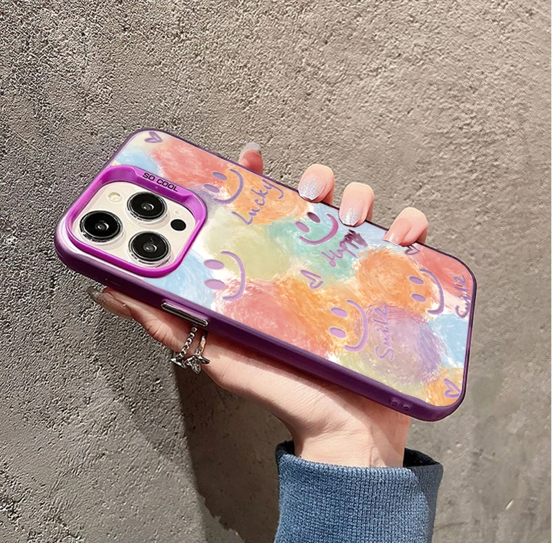 Rainbow Smile Laser Case for OnePlus | Matte IMD Cover