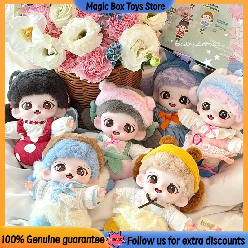 

NEW Genuine Tnt Baby Zoraa Winged Elf Series Blind Box Toys Cute Vinyl Plush Bag Pendant Collectible Mystery Box Birthday Gift