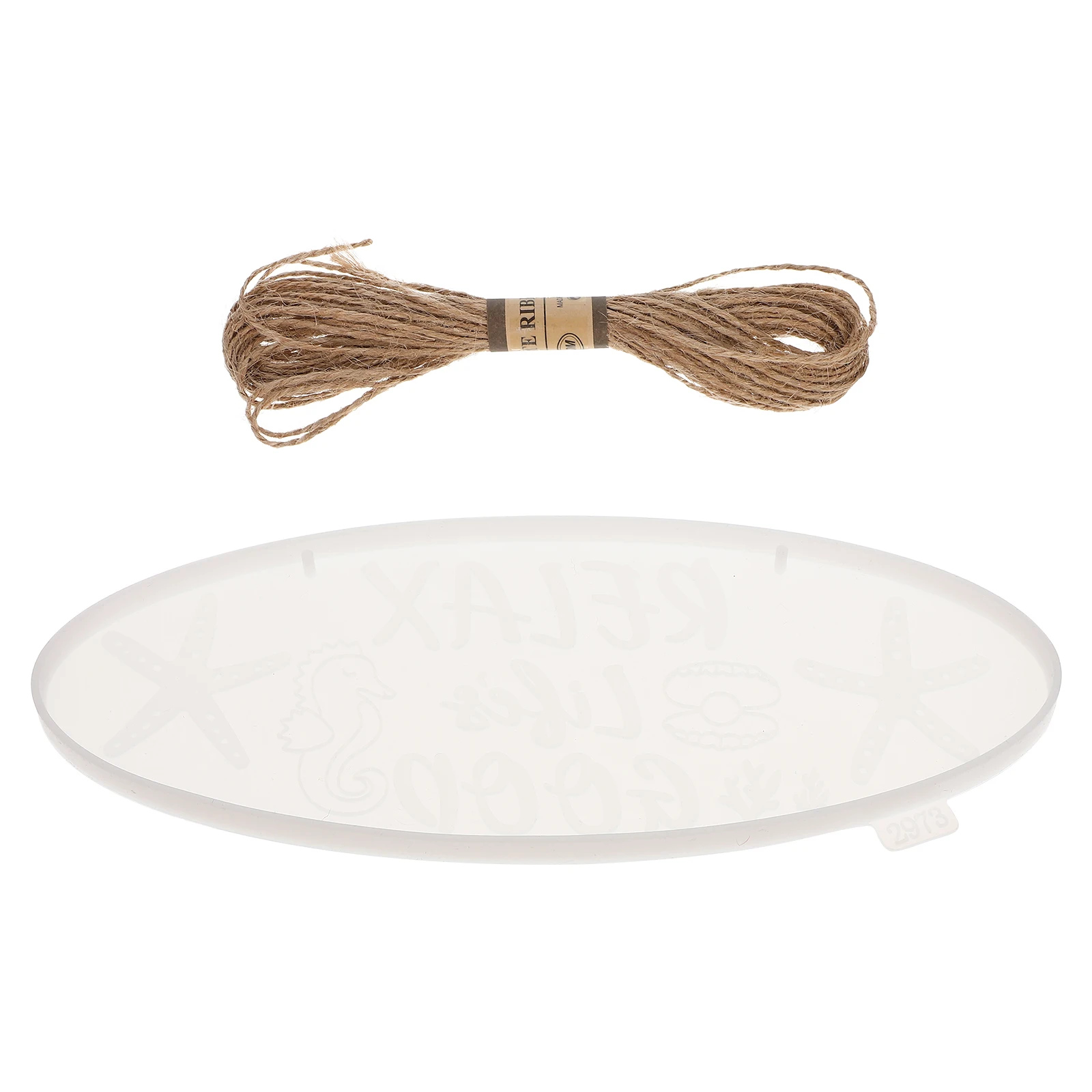 

1Set Seahorse Marine Theme Doorplate Mold Durable Silicone DIY Handcraft Mold for Hanging Door Sign Decor