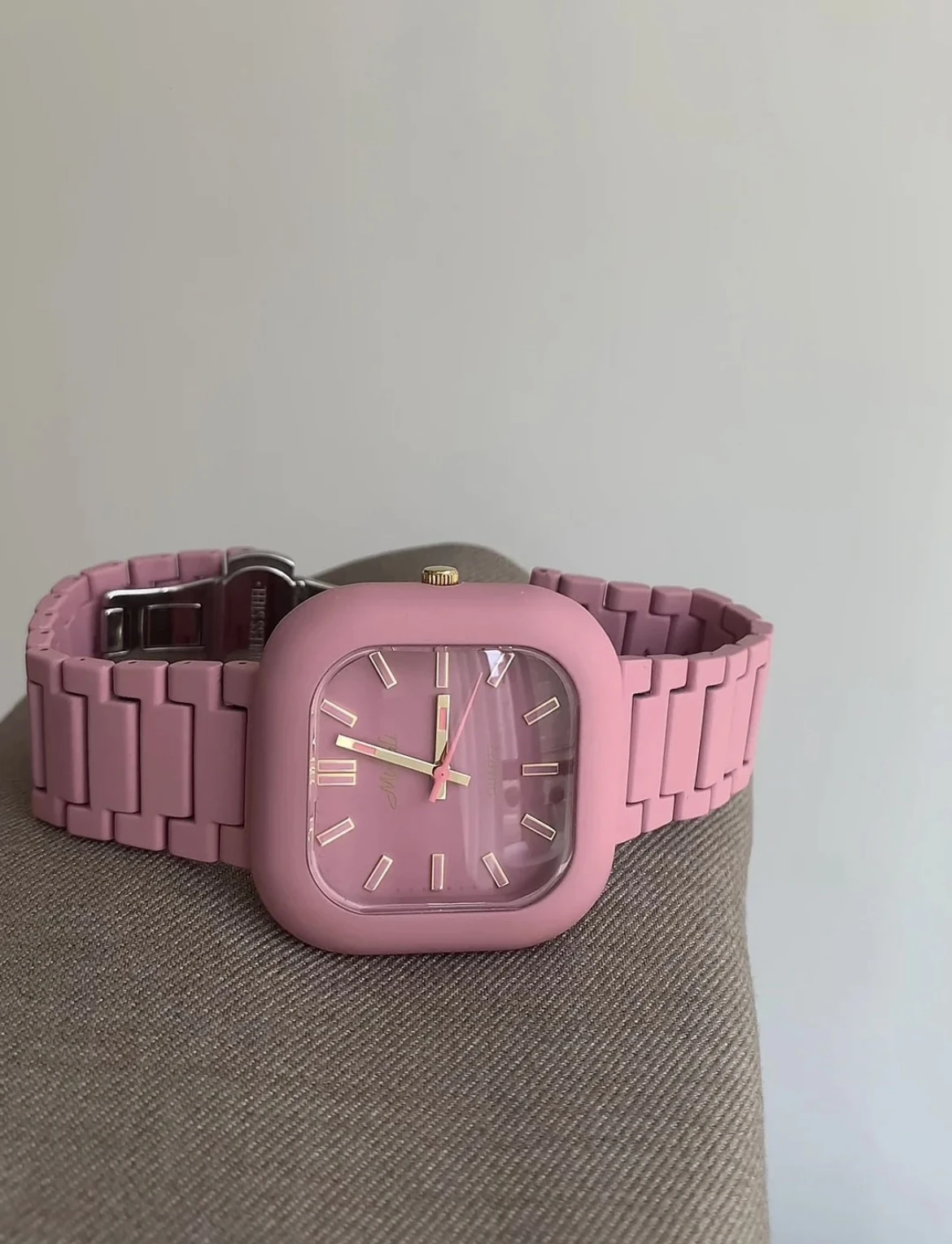 Cherry Blossom Pink WatchStylish Large DialWomen'S WatchMultiple Color OptionsHigh-End Ladies' Luxury WatchHighQuality Timepiece