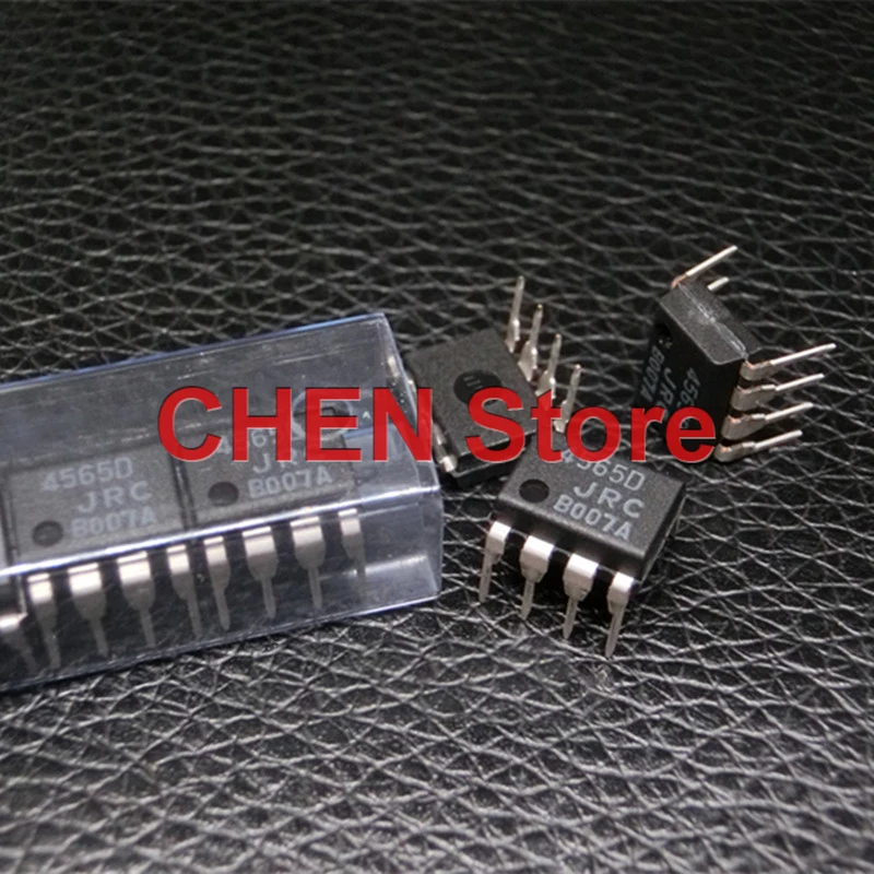 

10PCS Original Chip JRC IC JRC4565D DIP-8 Low Noise Dual Operational Amplifier NJM4565D High Gain 4565D SMD DIP JRC4565 NJM4565