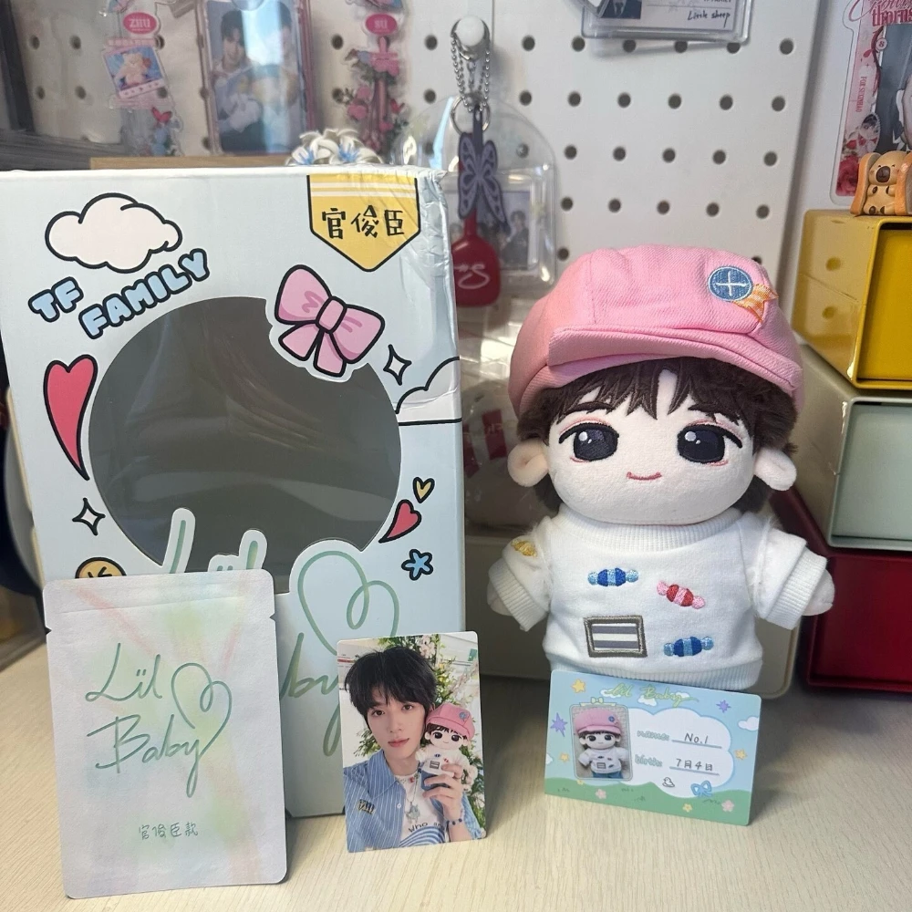 TF family fourth-generation series cotton dolls, 20cm in size, including dolls, clothes and small gifts view 5