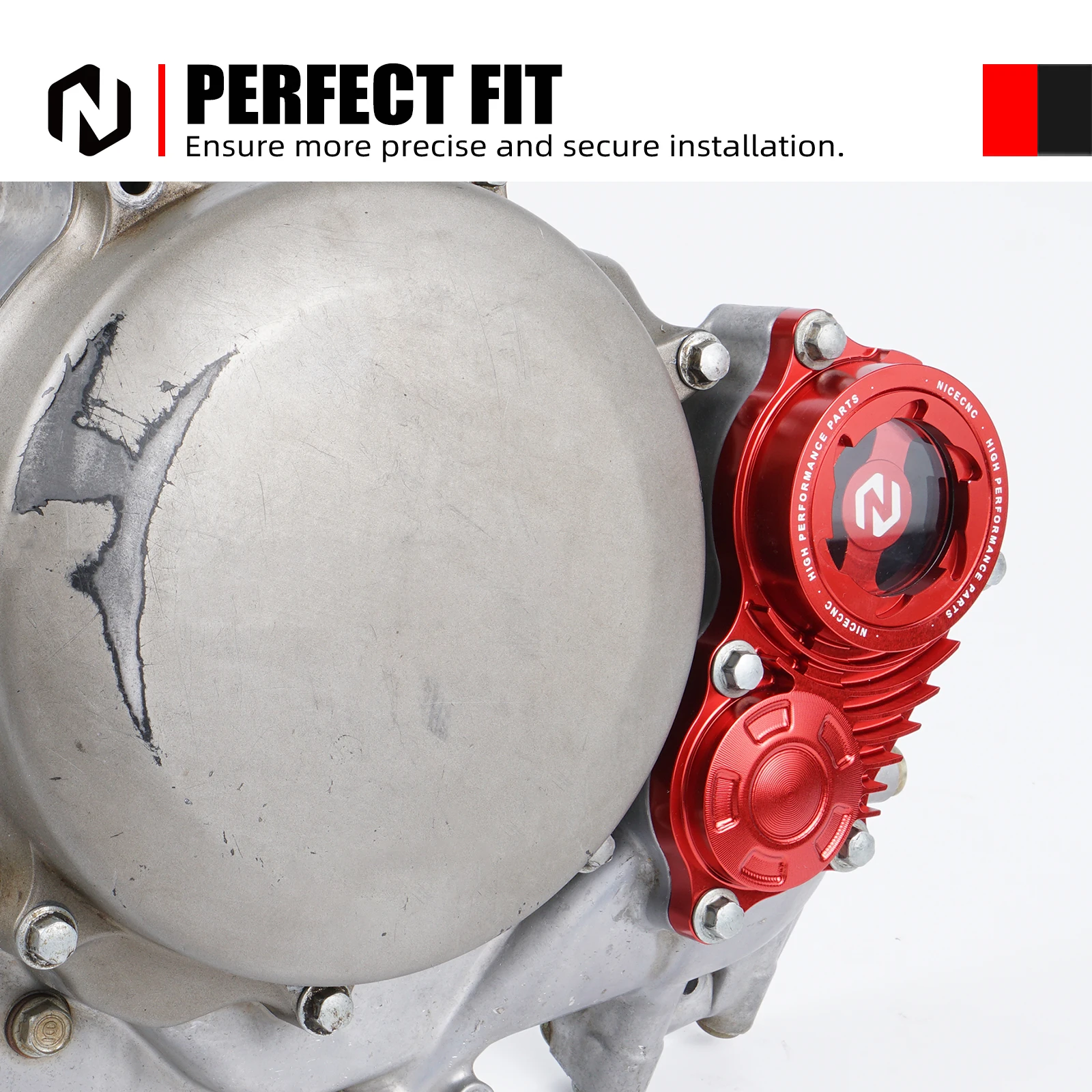 NICECNC لهوندا XR650R 2000-2007 دراجة نارية زيت المحرك غطاء مرشح الحرس حامي الألومنيوم XR 650R XR 650 R 2006 2005 2004 #3