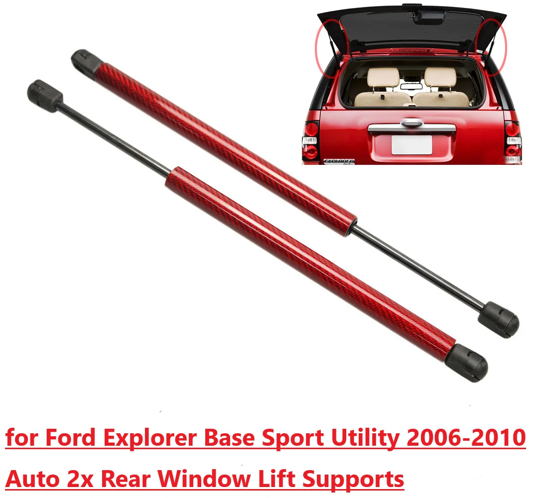 

490MM 2PCS Rear glass Damper for Ford Explorer Sport Utility 2006 2007-2010 Rear Window Lift Supports Shocks Struts 19.25 inches