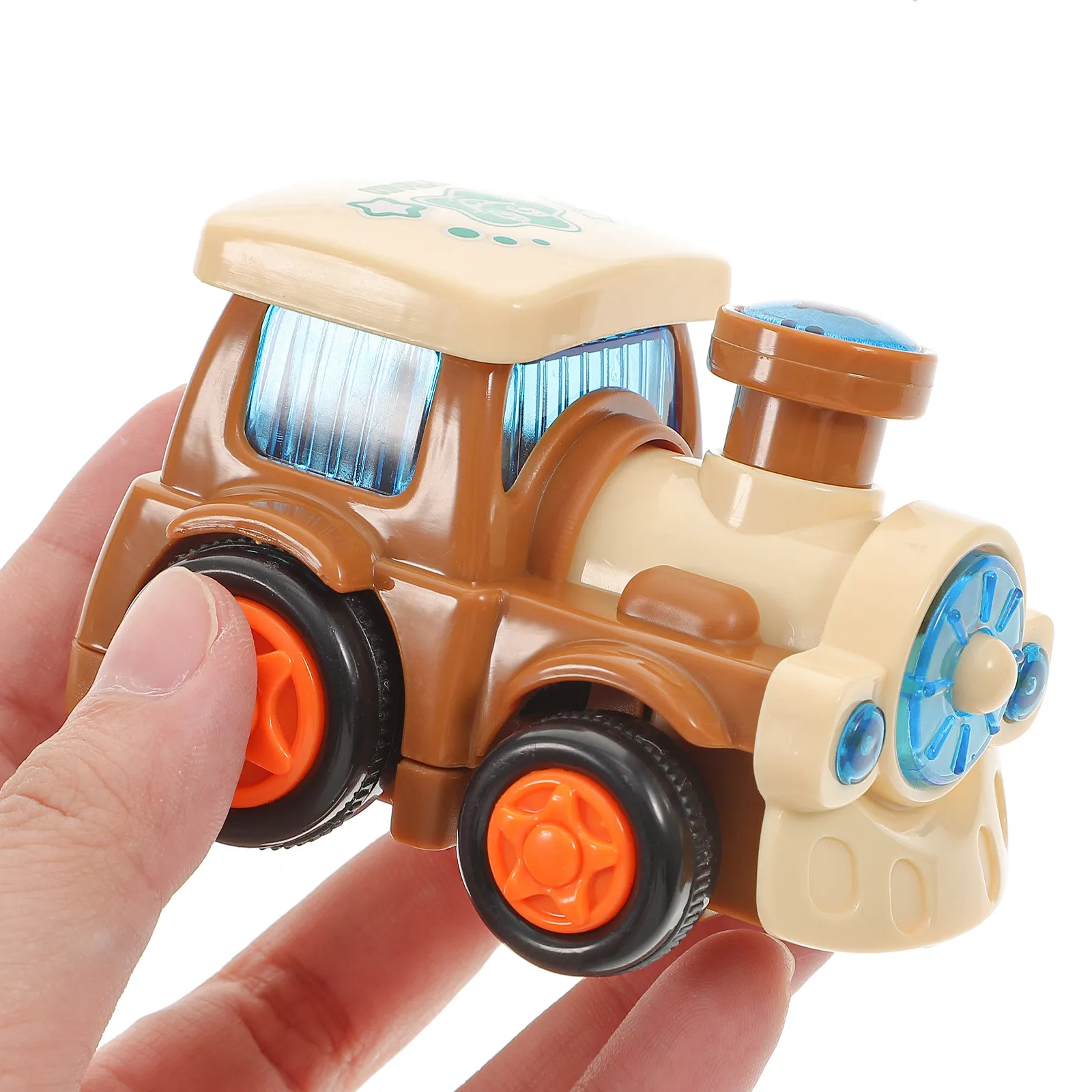 

1Pcs Inertial Train Creative Friction Models for Kids Educational Interactive Gift Bright Color Stimulate Curiosity