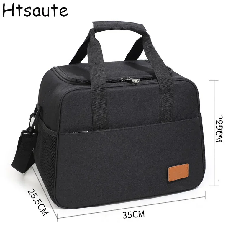 

Large Capacity Leak Proof Lunch Backpack Thermal Large Picnic Cooler and Warmer Insulated Bags Outdoor Storage Shoulder Bag