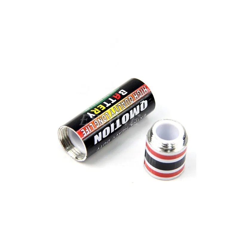 Feamos Hot Verborgen Geheime Container Case Stash Omleiding Veilig Aa Batterij Pil Box Cadeau