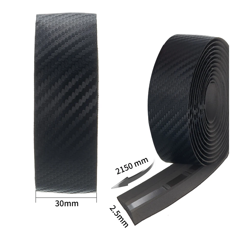 MOTSUV Road Bike Handlebar Tape Carbon Fiber Pattern Speed Bicycle Winding Handle Bandage Elastic EVA Soft Cycling Annexes