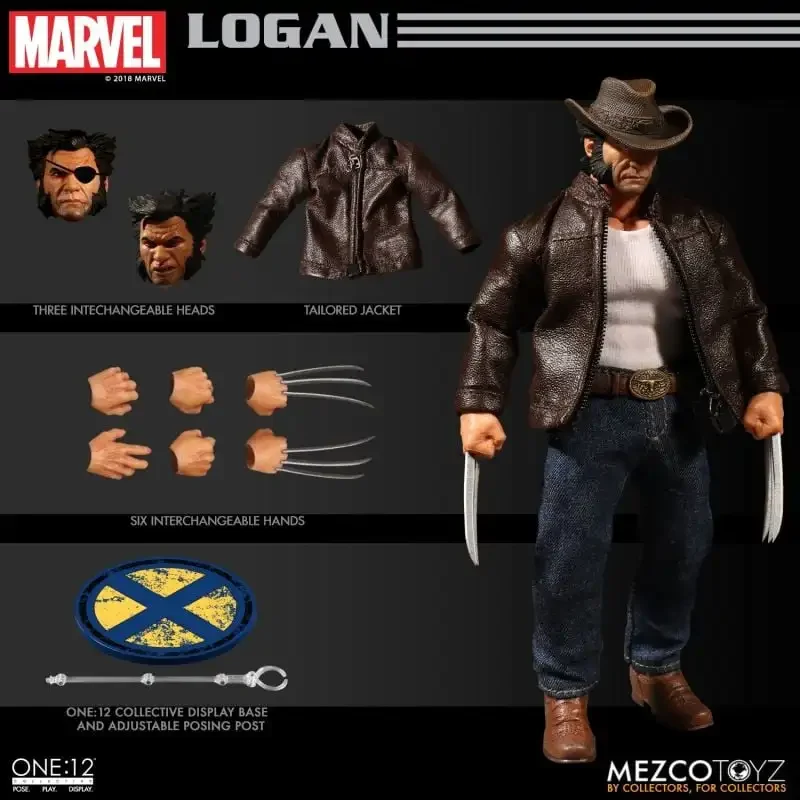

Mezco Toyz 1/12 Scale X-Men Logan Action Figures - Collectible Anime Model Toy - in Stock