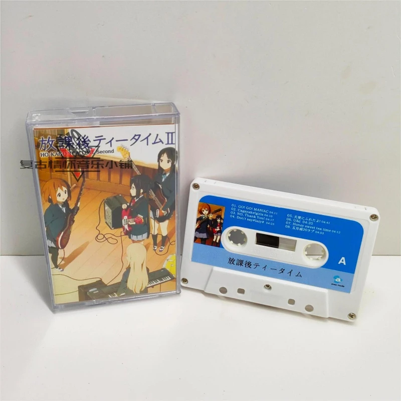 

Anime K-ON Death Devil Yamanaka Sawako Music Tape Greatest Hits OST Album Cassettes Cosplay Recorder Car Walkman Soundtracks Box