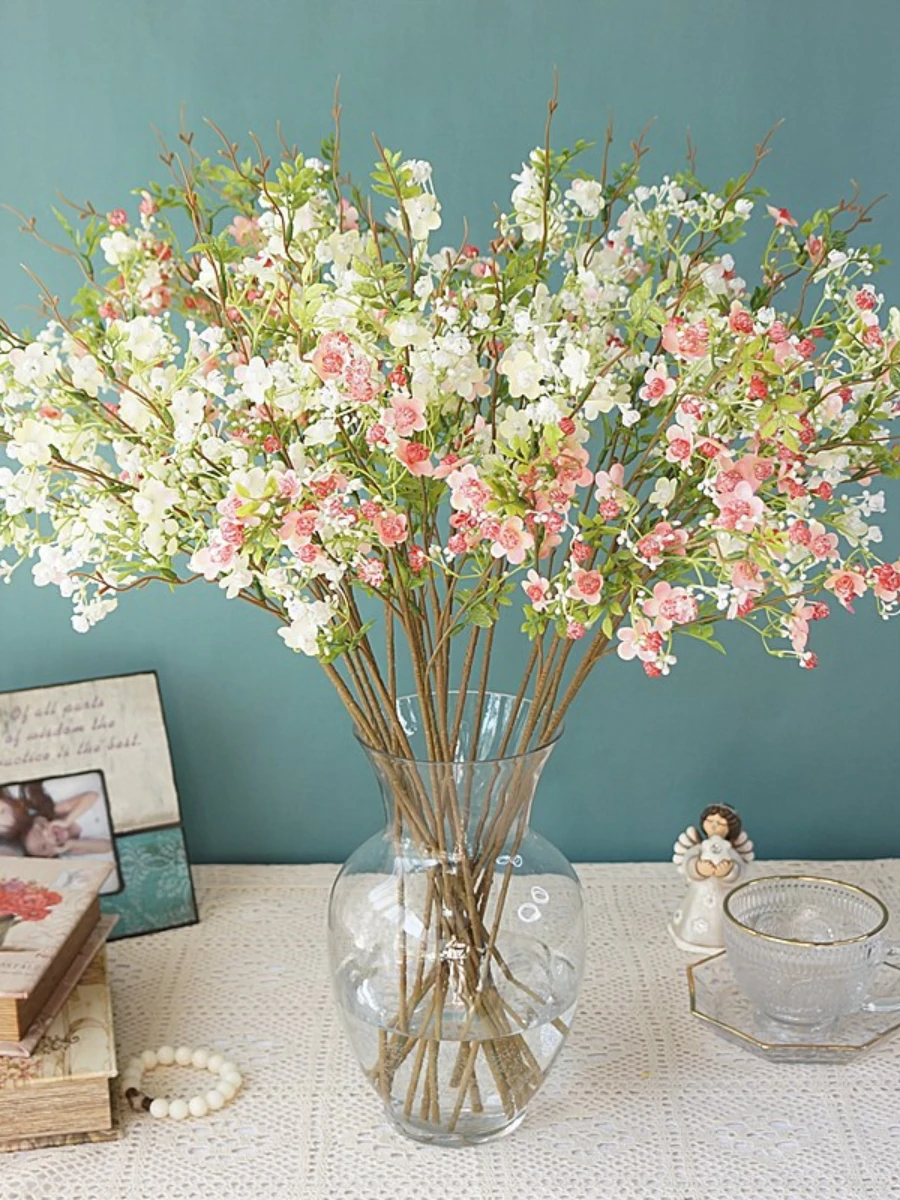 Pérame artificielle de 25.2 pouces, pour décoration de maison, salon, bureau, jardin, scène