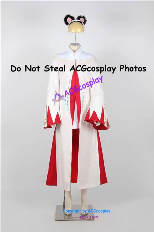 Final Fantasy XIV Cosplay White Mage Female Cosplay Costume acgcosplay include headgear