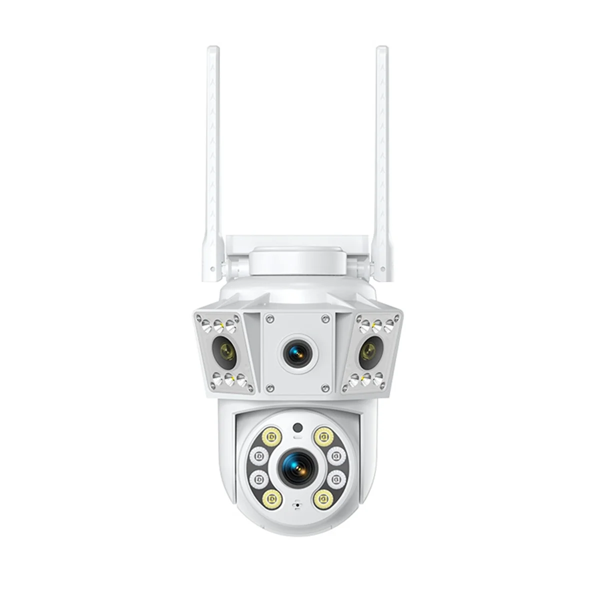 

【New User Coupon】1080P Wireless WIfi Camera Outdoor Multi Lens Surveillance Camera, Two Way Intercom Night Vision Baby Monitor