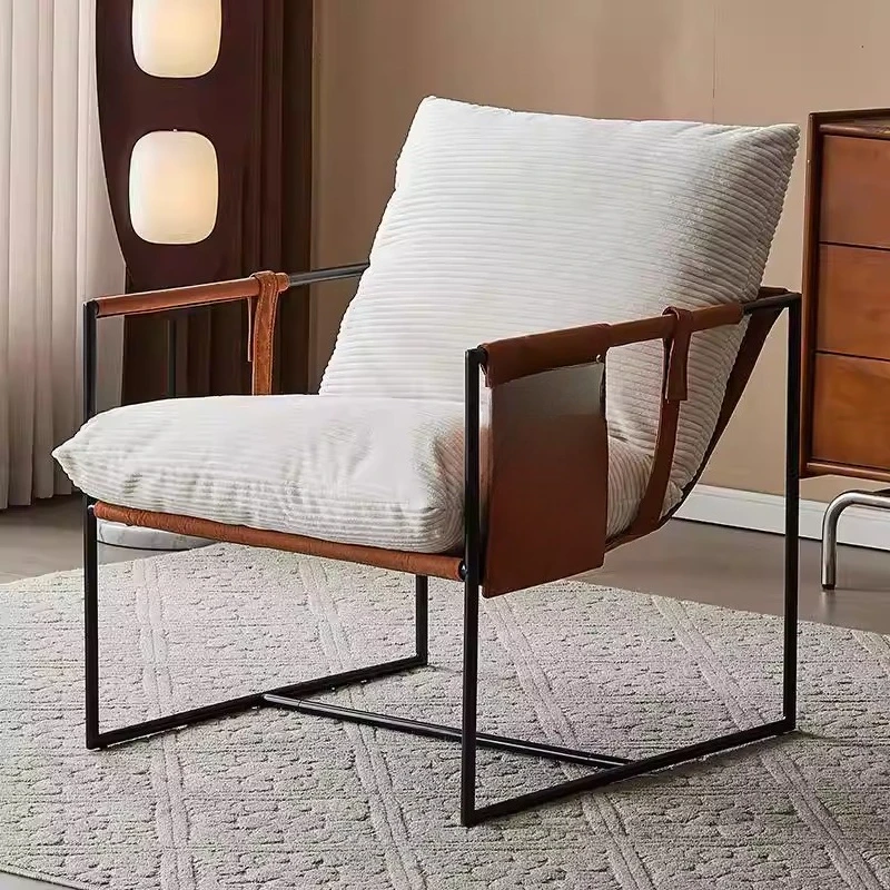 

Nordic single sofa chair Living room designer light luxury lounge chair