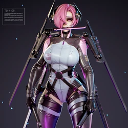 55mm 80mm Resin model kits figure beauty colorless and self-assemble TD-4108