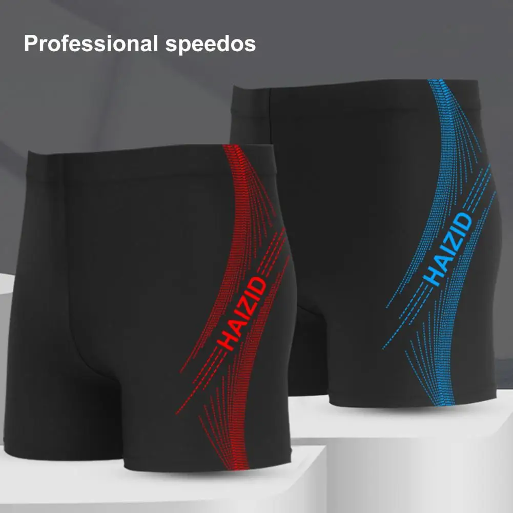 Men Swimming Trunks Sweat Absorption Men Summer Trunks Beachwear Swimming  Comfortable Anti-shrink Men Summer Trunks