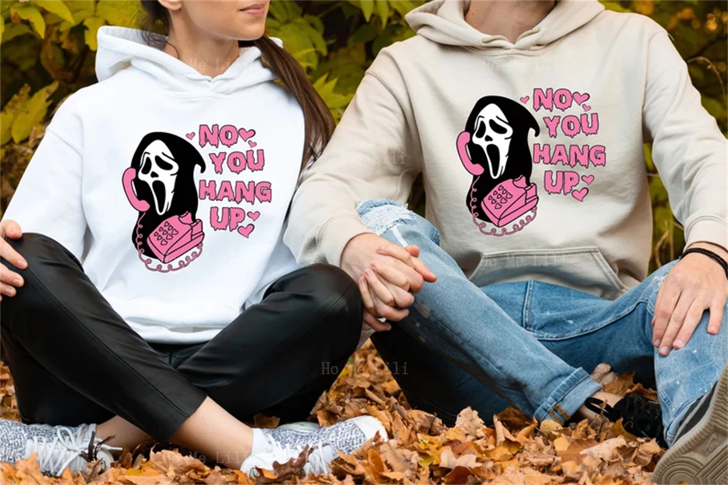 No You Hang Up Ghostface Lover Funny Valentines Day Unisex Hoodie