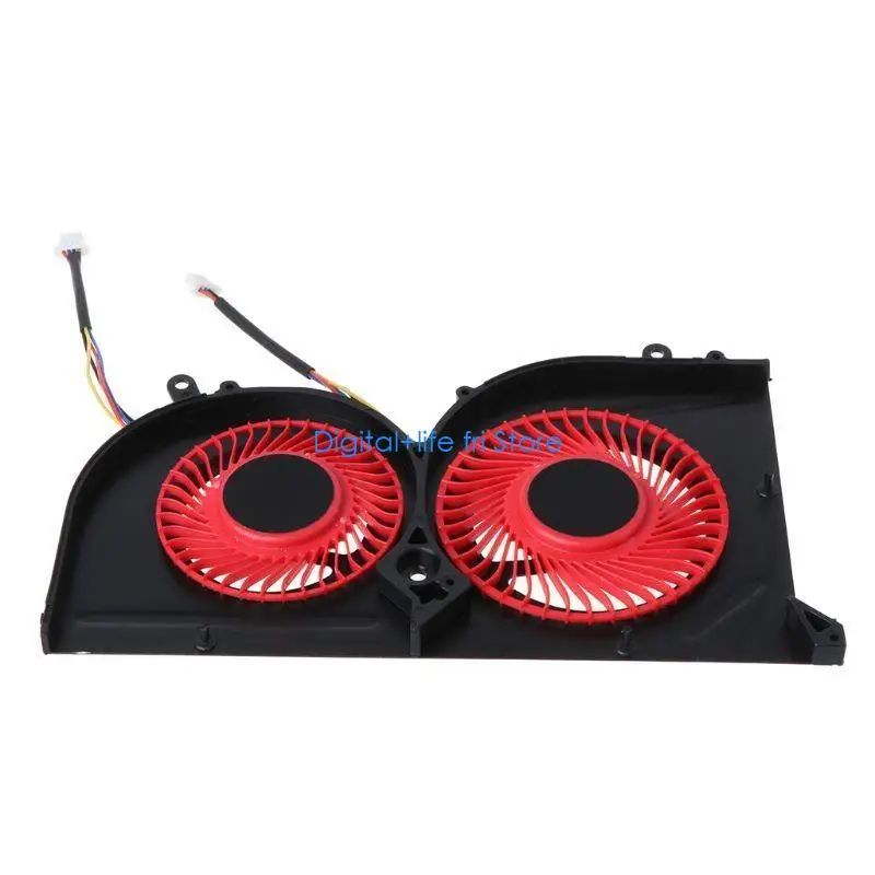 E06D 5V 0.5A Laptop Cooling Fan For MSI GS63VR GS63 GS73 GS73VR MS-17B1 Pro CPU BS5005HS-U2F1 CPU BS5005HS-U2L1 Fans
