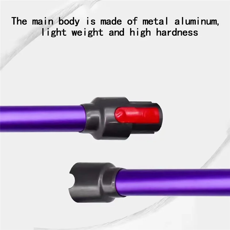 A83G-Extension Rod For Dyson V8 V7 V10 V6 V15 Accessories Metal Telescopic Aluminum Straight Pipe Dyson V11 Spare Part
