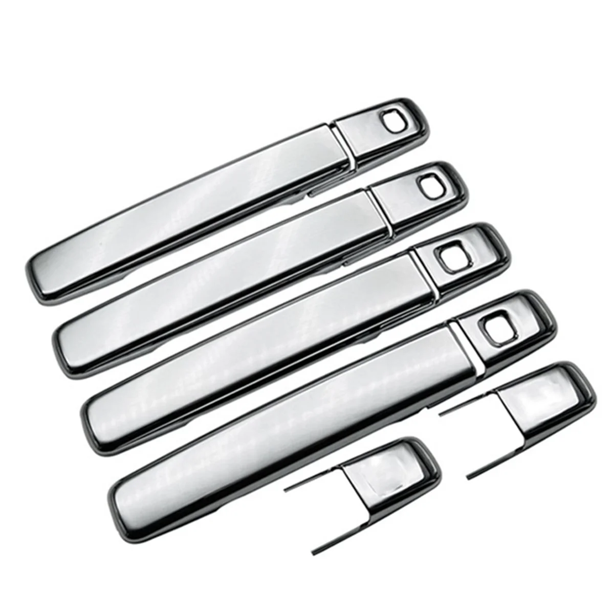 1 مجموعة 4 مقبض الباب كروم غطاء الكسوة لميتسوبيشي ديليكا ميني 2023 2024 خارج مقبض الباب الخارجي حماية قبعات