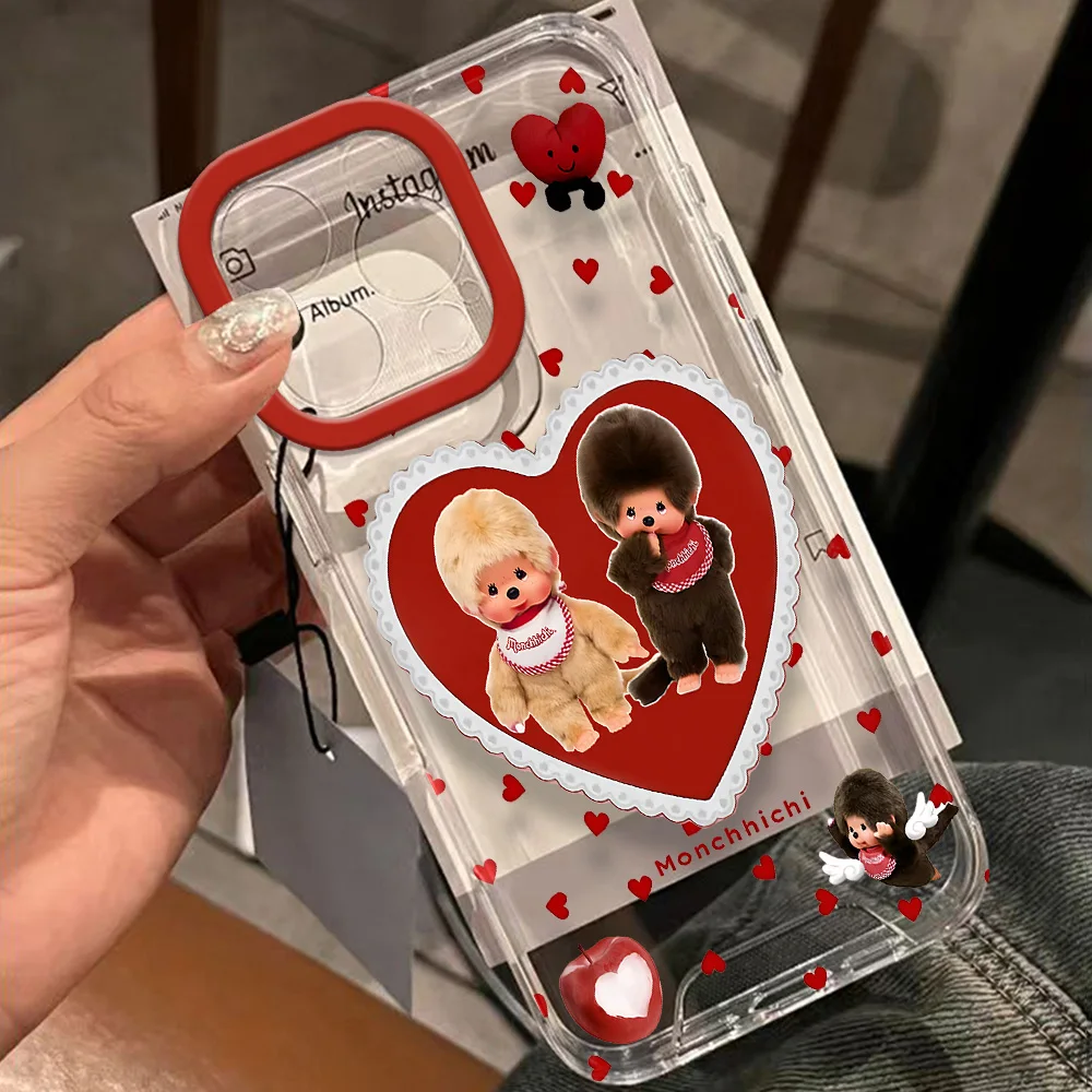 Schöne Monchhichis Handyhülle für Samsung Galaxy S26 S25 S24 S23 S22 S21 S20 FE Note20 Note10 Edge Plus Ultra Lite 5G Cover – Detail 16