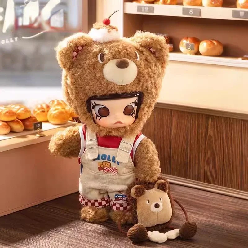 

MOLLY Bear Bread Series 1/8 Bjd Movable Doll Cute Action Figure Collection Model Kawaii Cartoon Decor Toys Girls Birthday Gift