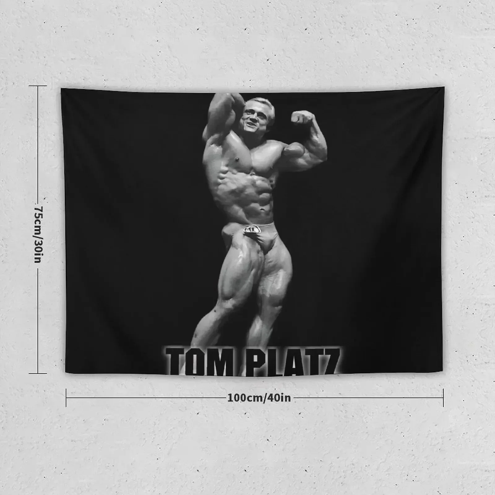 Tom Platz Bodybuilder Tapestry Bedroom Organization And Decoration Aesthetic Home Decor Tapestry