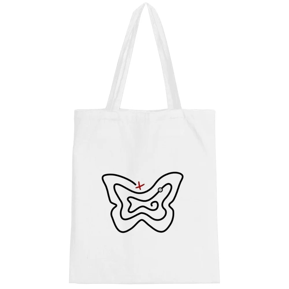Life Is Strange tote bag shopping sac cabas y2k foldable grocery femme