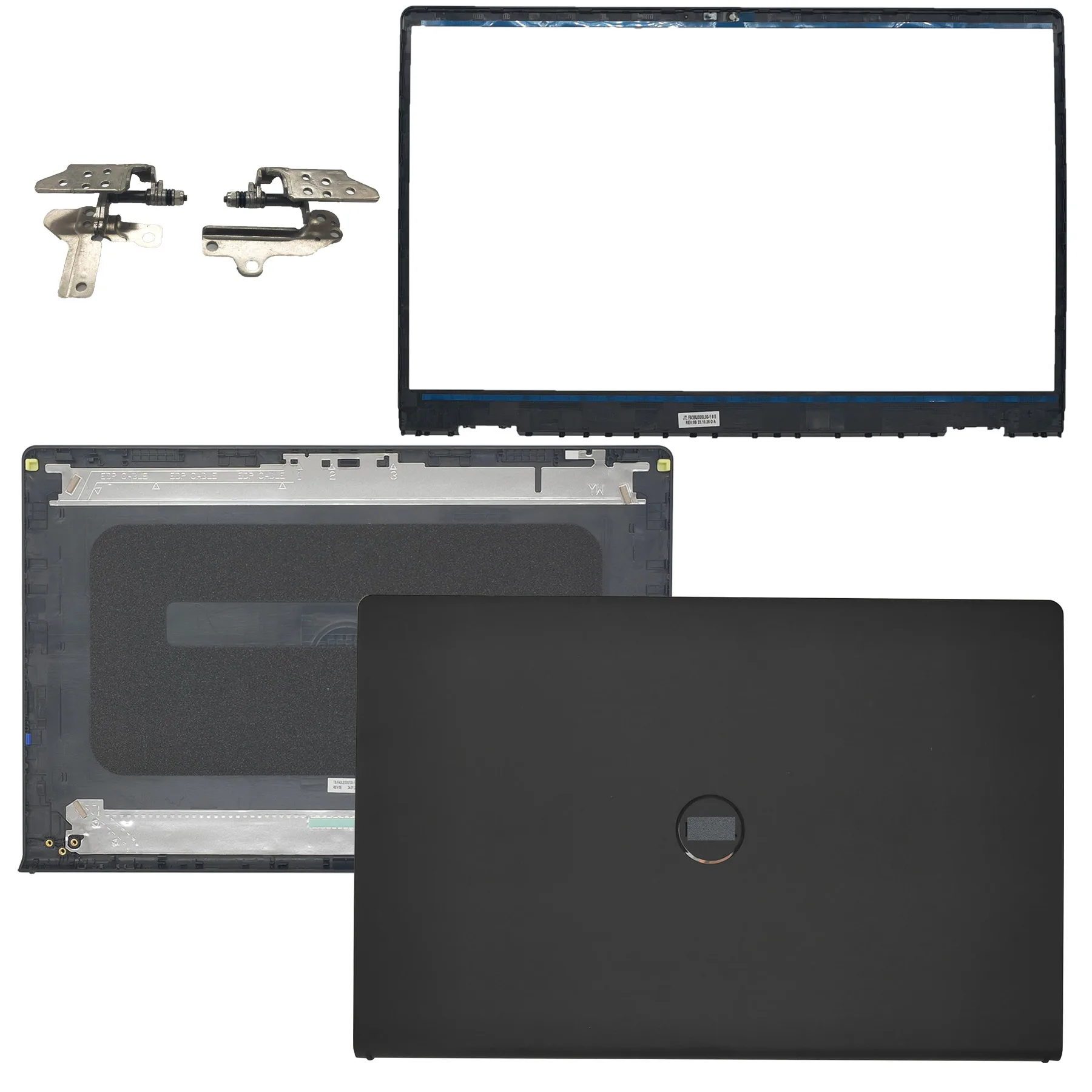 substituicao lcd tampa traseira tampa superior da caixa moldura frontal com dobradicas dell inspiron 15 3510 3511 3515 3520 3525 series 01