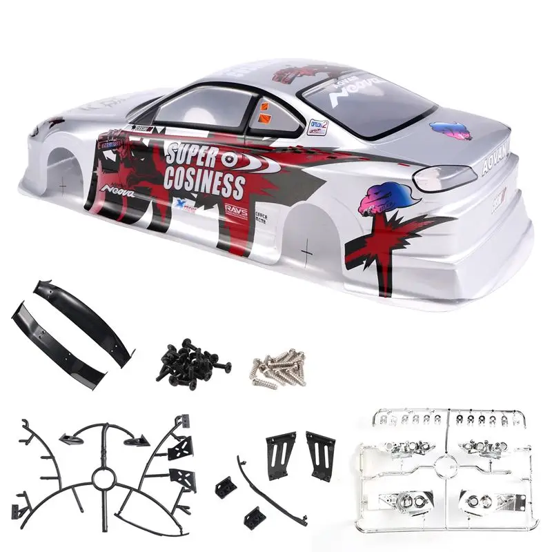 Hot-1/10 RC Car Body Shell Modification 190Mm On Road Drift 