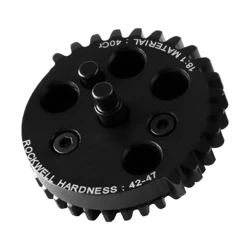 CNC Steel Cut 40Cr Series Sector Gear for Version 2/3 Airsoft Gearbox