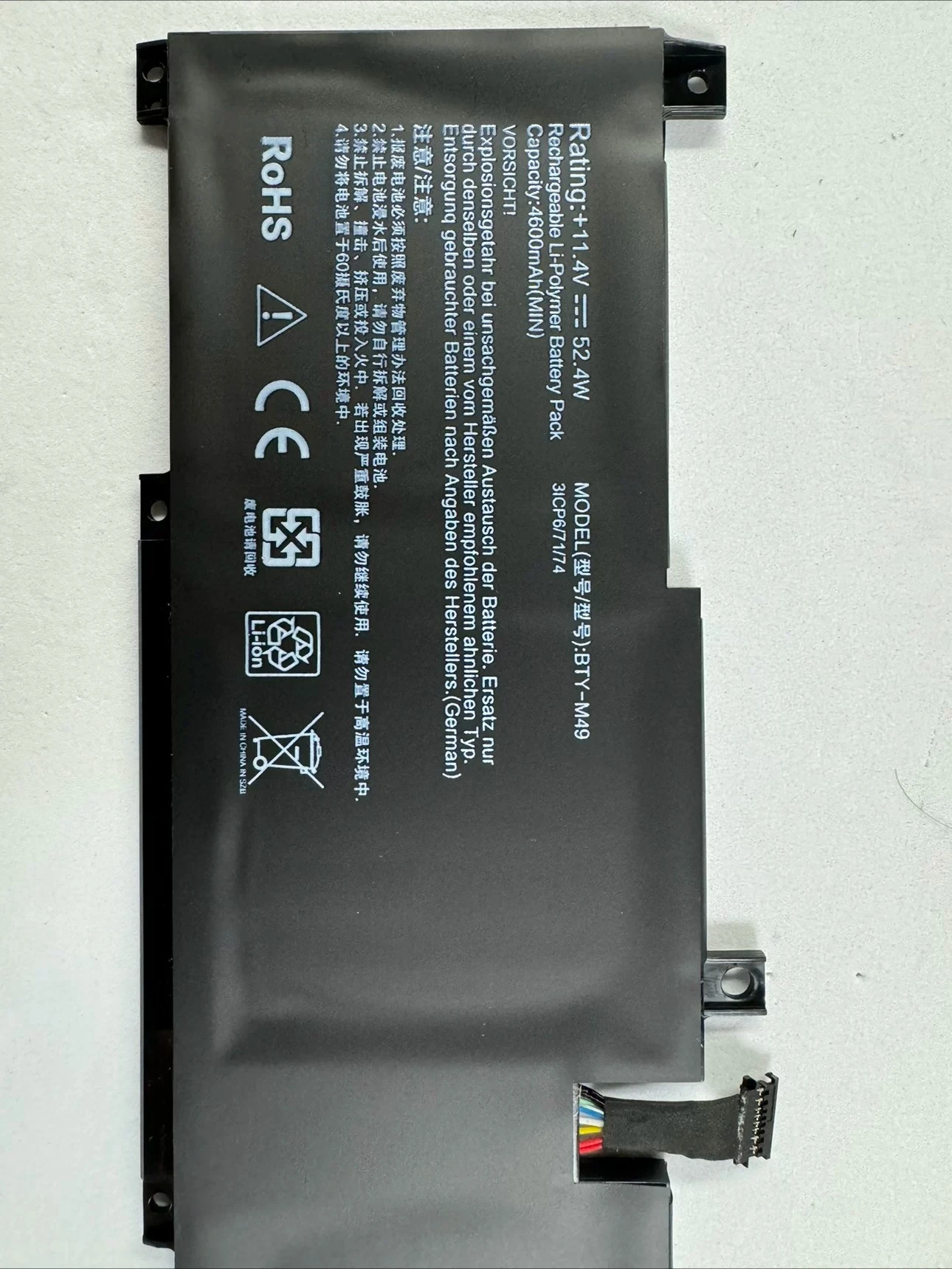 ，。for MSI Prestige 14 A10RB A10SC A11SCX BTY-M49 battery，。