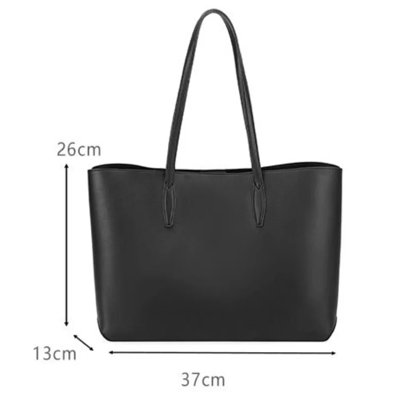 New Tote Bags Women\'s Bag Fashion Shoulder Bags High Capacity Solid Color Niche Korean Retro Leisure Versatile Lady Handle Bags