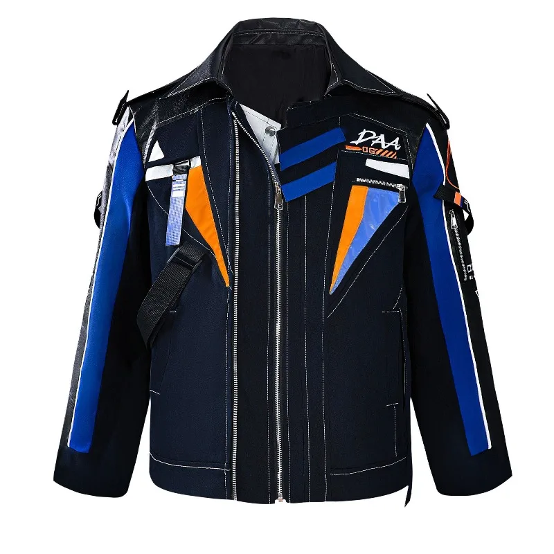 2025 in Magazzino Gioco Anime Love and Deepspace Cos Caleb Unisex Semplice Cappotto Casual Cinghie Tuta di Volo Gioco di Ruolo Abbigliamento Cosplay