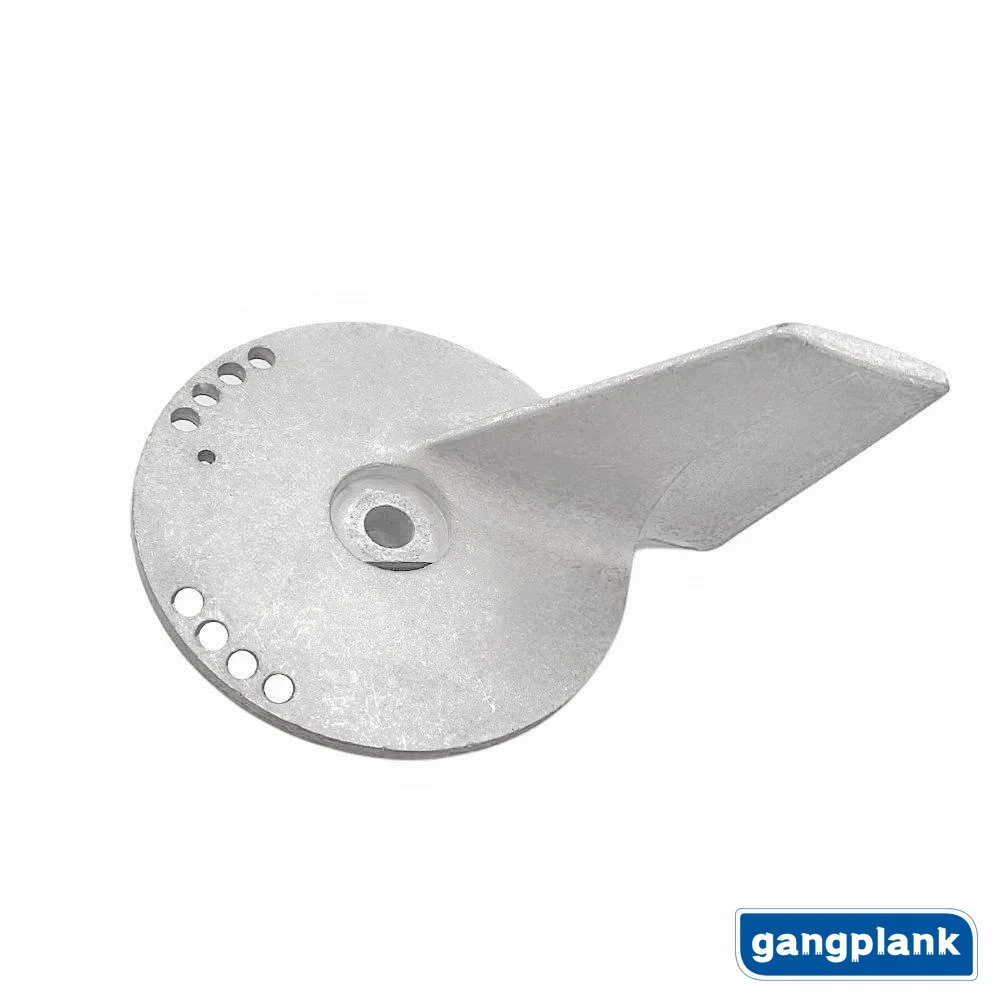 Marine Anti-corrosion Protection Anode 55125-90J00 for Suzuki Outboard Engine Balance Wing for Seawater and Fresh Water
