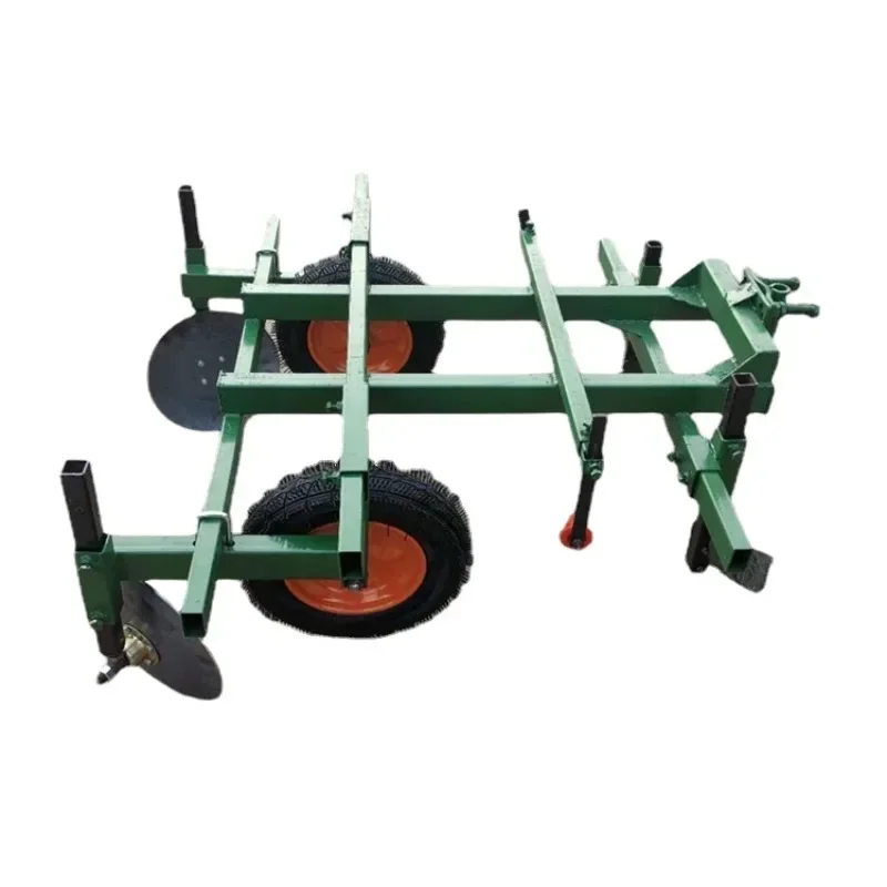 for Walk-behind four-wheel mulching machine for micro-cultivation