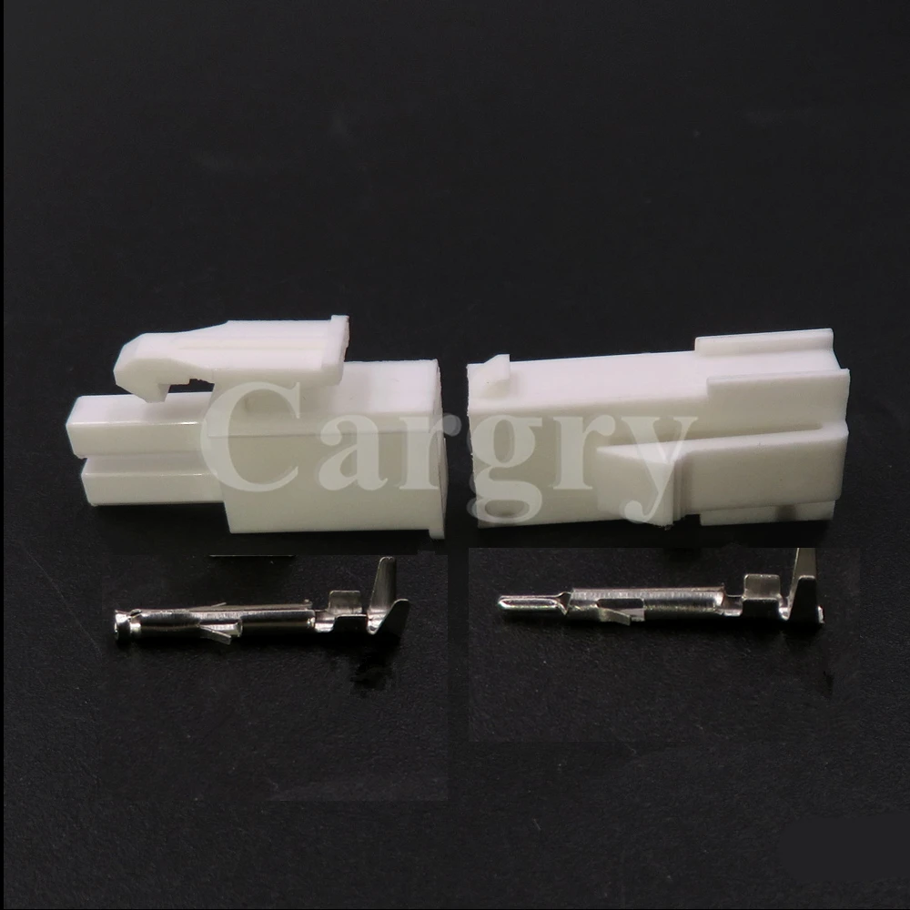 1 Set 2P 4.14mm FL-R FL-P Car AC Assembly High Temperature Resistance Wiring Socket FL Motor Connector Auto Accessories