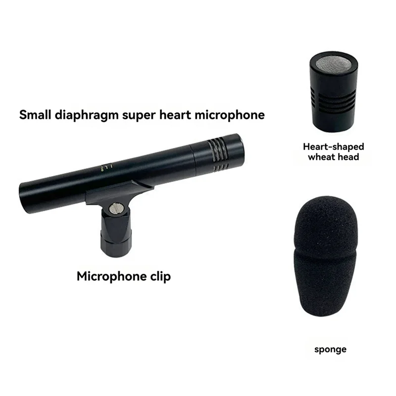 B63B-DR-60C Professionele membraancondensatormicrofoon Pickupmicrofoon Koorinstrumentmicrofoon