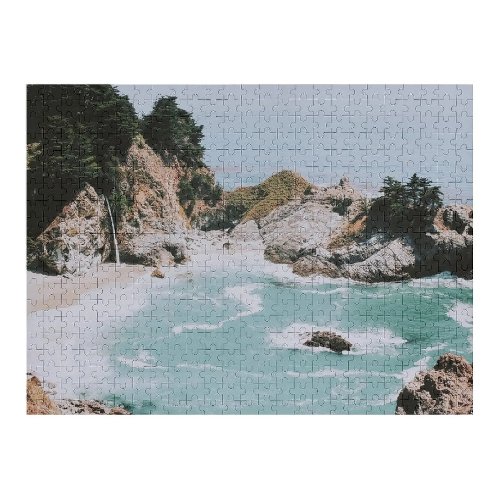 

big sur, california Jigsaw Puzzle Animal Wood Adults Wooden Compositions For Children Puzzle