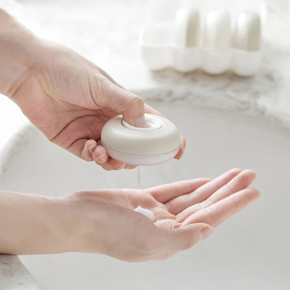 

3 set 3 Sets Plastic Travel Lotion Jars Sub Emulsion Dispensers Bottles Liquid Container For Essential Oil Perfume