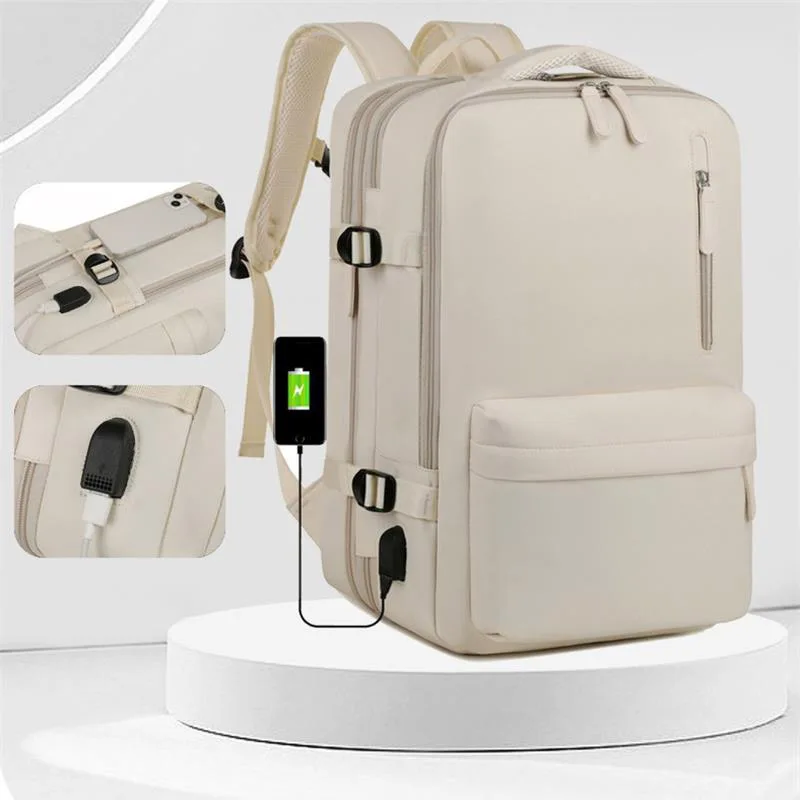 Weekender Over Night Travel Backpack With USB Charging Good Quality Waterproof 40x20x25 Ryanair Laptop Korean Designer Camping