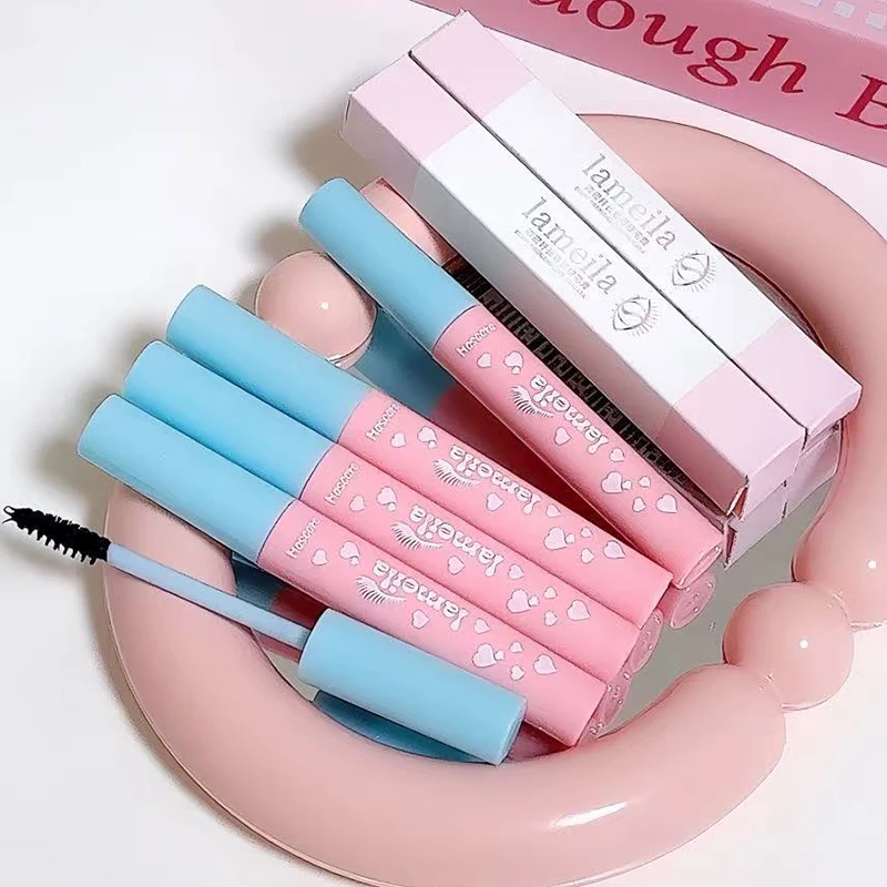 1/2/3Pcมาสคาร่าLong-Actingกันน้ําNon-Haloสียางง่ายต่อการลบแต่งหน้าNon-cakingมาสคาร่าCurling Lashขยายขนตาแต่งหน้า