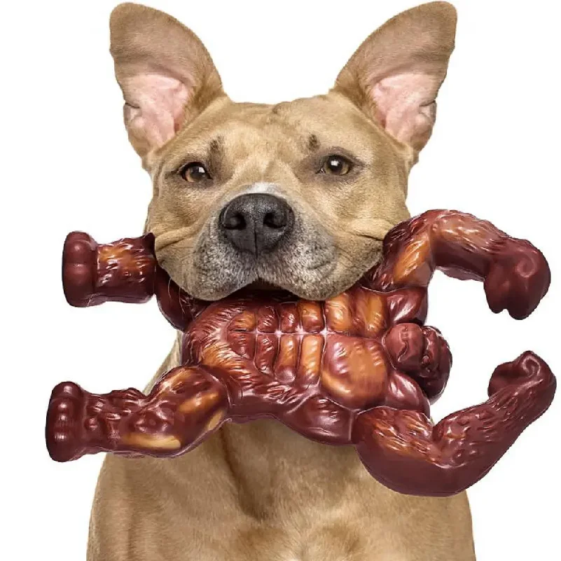 

1Pc Indestructible Gorilla Dog Chew Toy for Aggressive Chewers Large Dog Chewing Stick Indestructible Tough Durable Pet Toy Gift