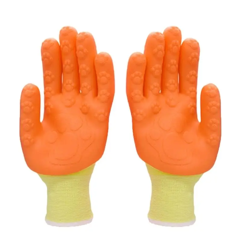 652F قفازات واقية للأطفال بتصميم مريح لأعمال البستنة والاستكشاف #5