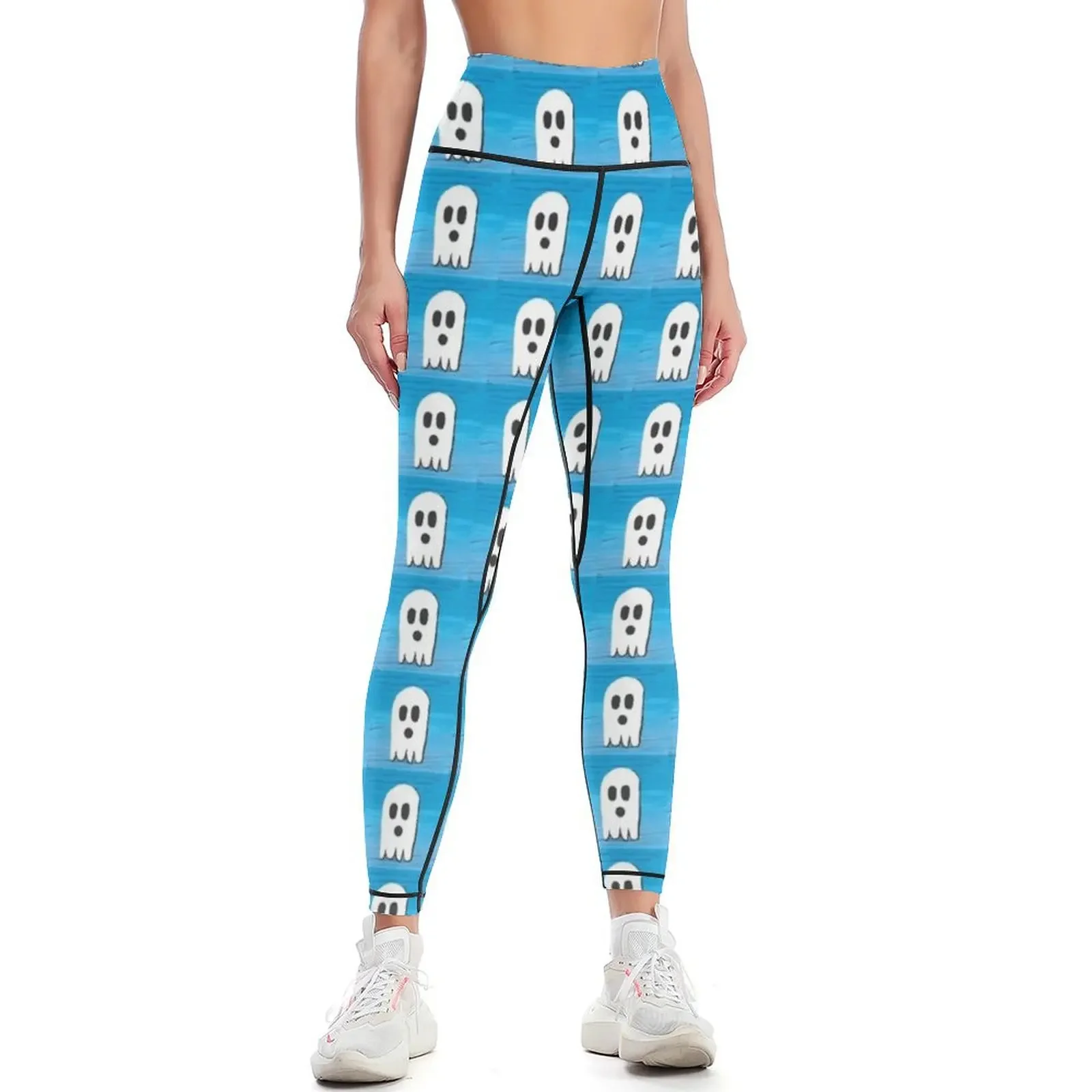

Ghostie Leggings gym womans leggins push up woman gym top sport set Womens Leggings