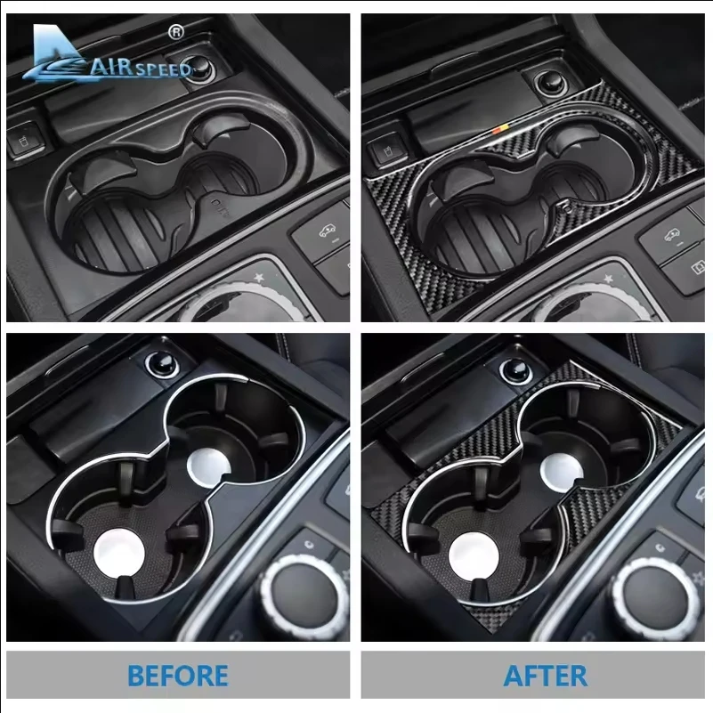 

Автомобильная консоль, подстаканник, крышка, наклейка из углеродного волокна для Mercedes Benz GLE W166 Coupe C292 2015-2019 2, модель, аксессуары