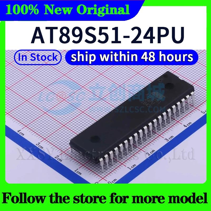 AT89C2051-24PU AT89C51RC-24PU AT89C55WD-24PU AT89C4051-24PU AT89S52-24PU AT89S51-24PU AT89C52-24PI Disponibile 48 ore di nave