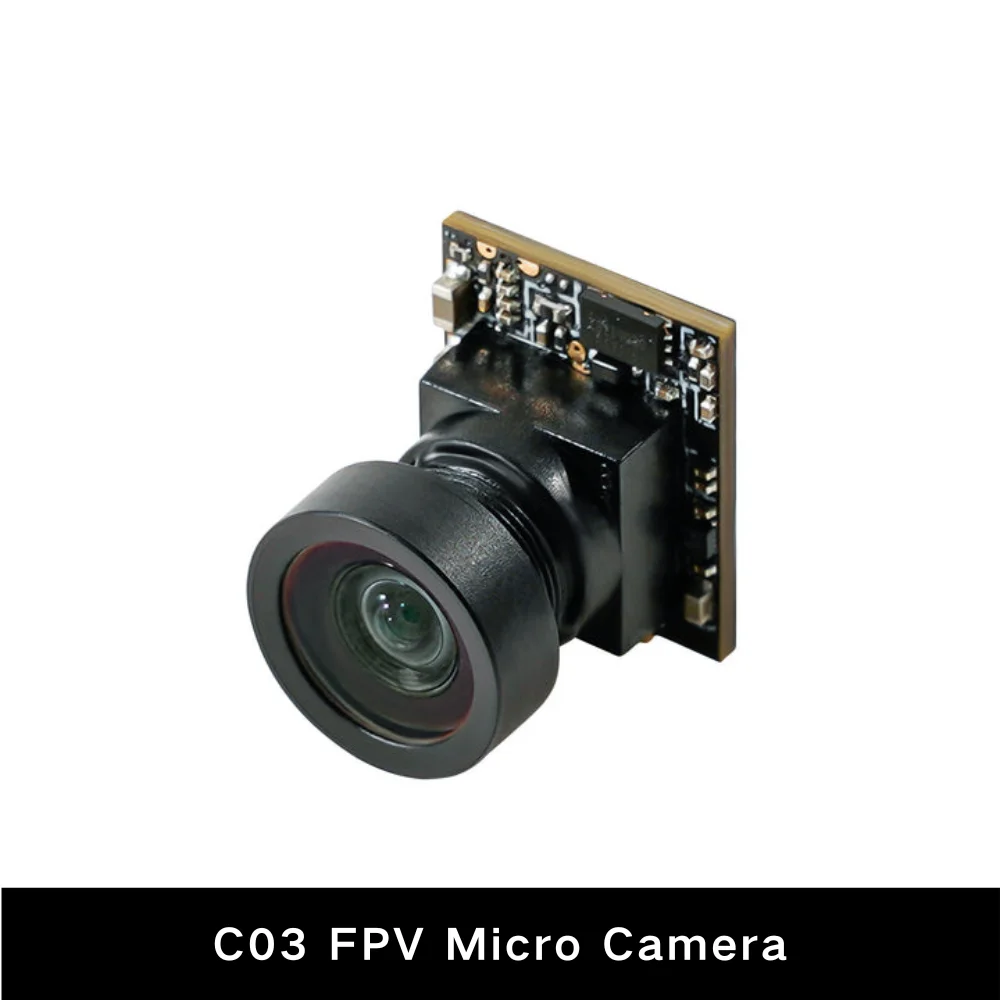 กล้องไมโคร FPV BETAFPV C02/C03, กล้อง Cetus Lite และชุด VTX Combo Ultralight เซ็นเซอร์ภาพ 4:3 สำหรับโดรน Whoop และการแข่งขัน FPV